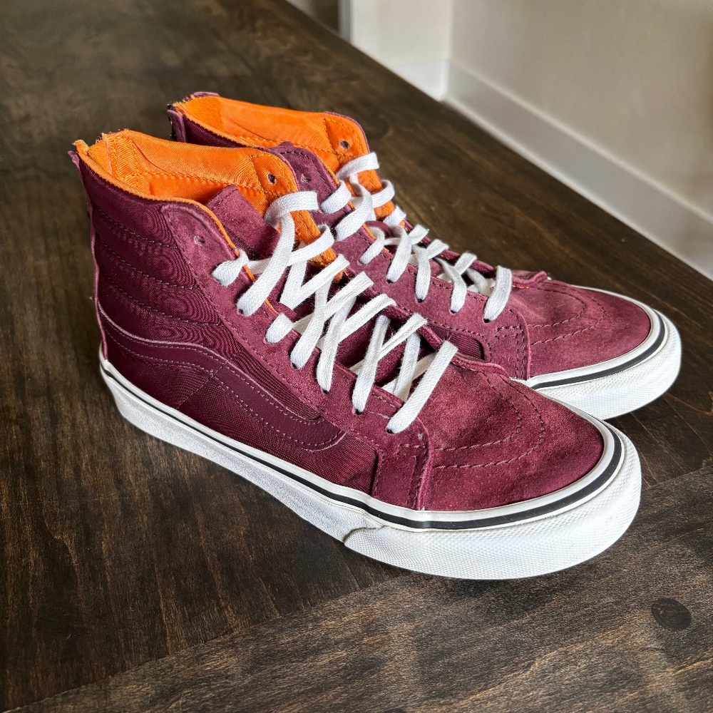 Vans Sk8-Hi Slim Zip size 6